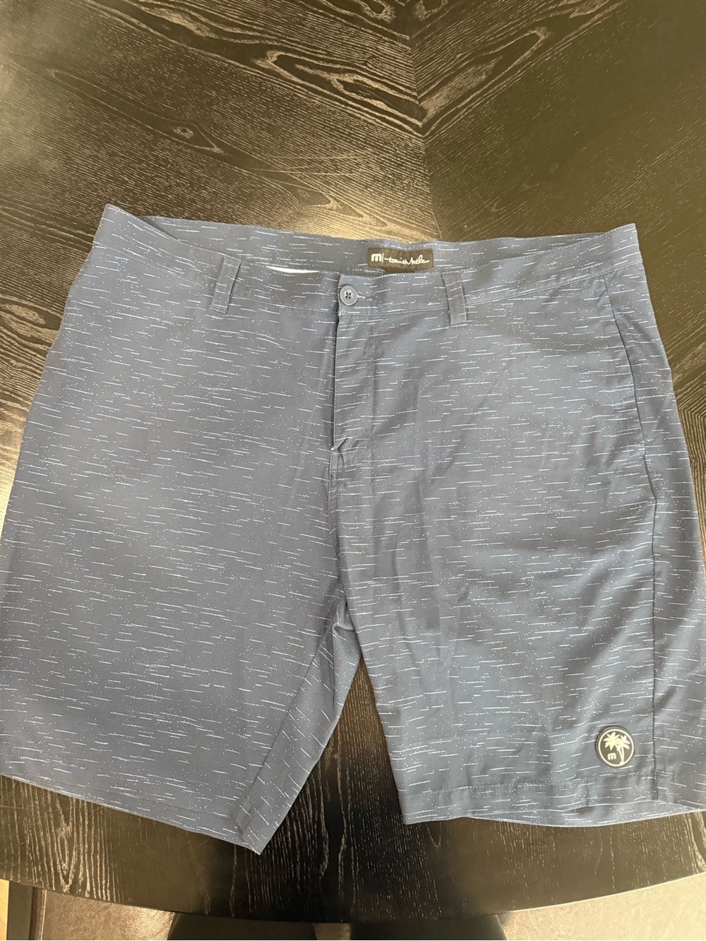 TravisMathew Navy Flecked Men's Shorts